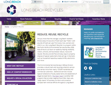 Tablet Screenshot of longbeach-recycles.org